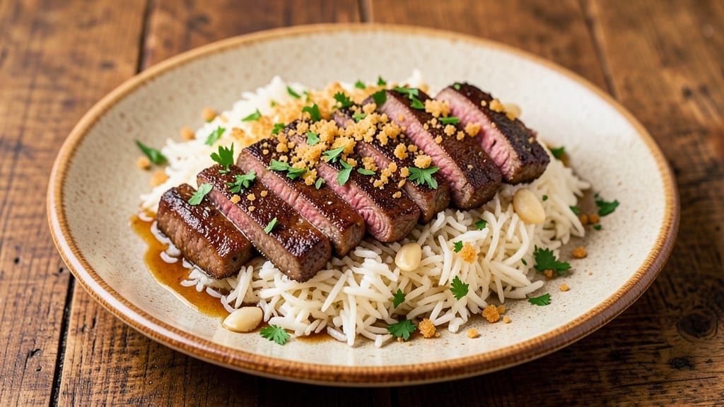 Beef and Rice Recipe Ideas: One-Pan Savory Fusion With Herbed Crust