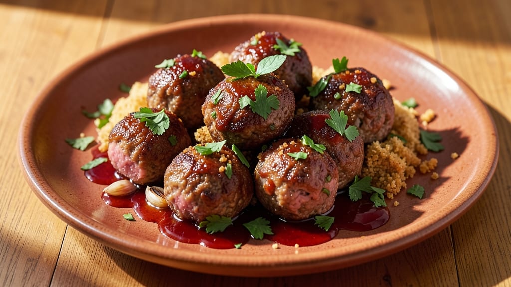 Beef and Lamb Meatballs Recipe: Herb-Infused Bites with Umami Depth